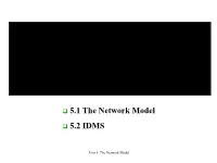 The Network Model
