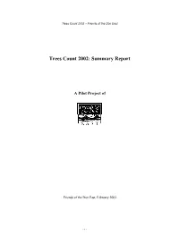 Trees Count 2002 – Friends of the Don East