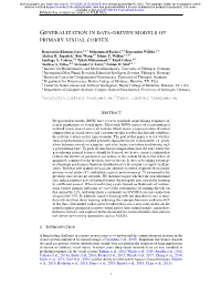 Generalization in Data-Driven Models of Primary