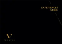 Venator-Curated-Experiences-Guide