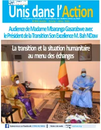 L'onu AU MALI Notre Site Web: Mali.Un.Org