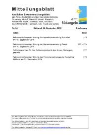 Mitteilungsblatt