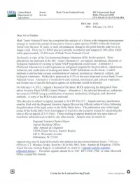 Mark Twain National Forest Has Completed the Analysis of a Forest-Wide Integrate