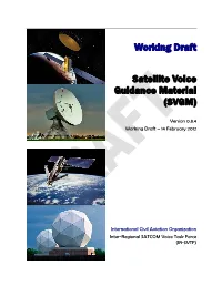 SATCOM Voice Guidance Material