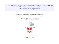 A Pattern Theoretic Approach