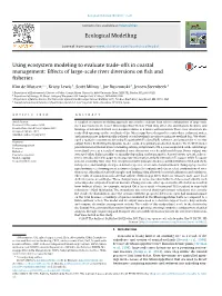 Effects of Large-Scale River Diversions on Fish and Fishe