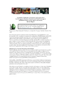 Snapshot of Field Exchange Citations