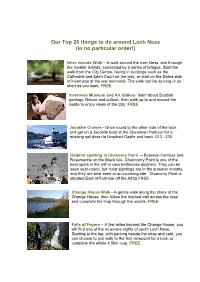 Things to Do Around Loch Ness (In No Particular Order!)