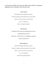 A Framework to Model and Analyze the WHY and the HOW of Coopetition- Final