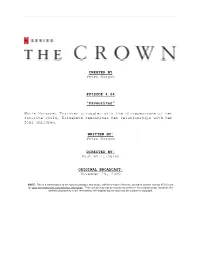 The Crown Would Not Stand Between Me and Frontline Service