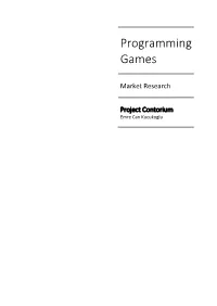 Programming Games