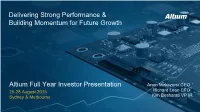 Strong Business Fundamentals To