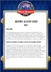 Guide for Visitors Using Special Access