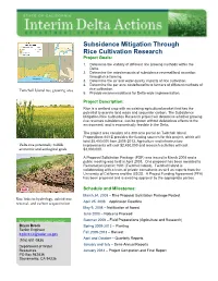 Setback Levee and Habitat Restoration Project on Twitchell Island Project Goals: 1