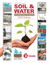Getting Into Soil & Water 2019