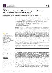 The Inflammatory Role of Pro-Resolving Mediators In