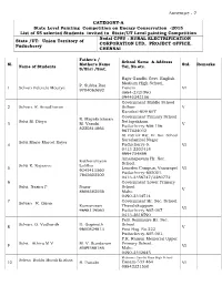 7 CATEGORY-A State Level Painting Competition on Energy Conservation
