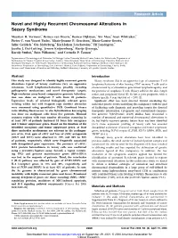 Novel and Highly Recurrent Chromosomal Alterations in Se´Zary Syndrome