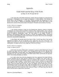 Appendix Uriah Smith and the King of the North in Dan 11:36-39 and 40-45