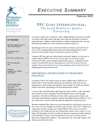 Executive Summary Describes Some of the Fruits of the Ongoing Partnerships That Ensued