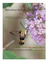 Barcoding Life Highlights 2013