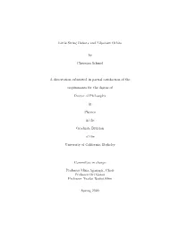 Little String Defects and Nilpotent Orbits by Christian Schmid A