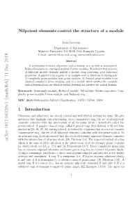 Nilpotent Elements Control the Structure of a Module