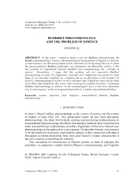 Buddhist Phenomenology and the Problem of Essence