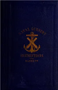 Gunnery Instructions, Simplified for The