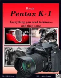SAMPLE ONLY Ebooks4cameras.Com