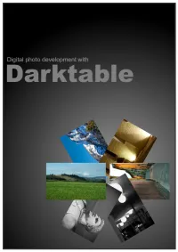Starting Darktable