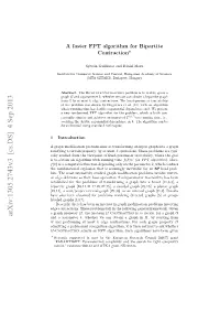 A Faster FPT Algorithm for Bipartite Contraction