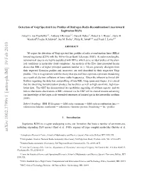 Detection of Voigt Spectral Line Profiles of Hydrogen Radio