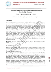 International Journal of Multidisciplinary Approach And