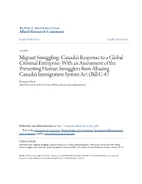 Migrant Smuggling