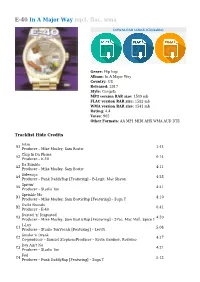 E-40 in a Major Way Mp3, Flac, Wma
