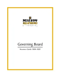 Gov Bd Manual-Final Indd.Indd