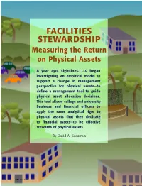 Measuring the Return on Physical Assets