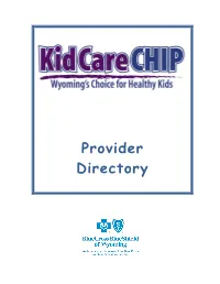 Provider Directory