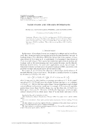 BAIRE SPACES and VIETORIS HYPERSPACES 1. Introduction in This Paper, All Topological Spaces Are Assumed to Be Infinite and at Le