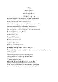 Third Wednesday of Each Month in Dungannon Library