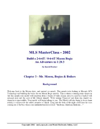 MLS Masterclass - 2002