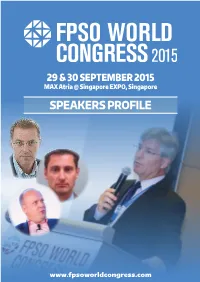 Speakers Profile