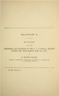 Annual Report of the Board of Regents of the Smithsonian Institution
