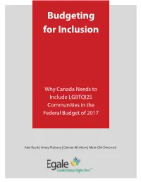 Budgeting for Inclusion 1-10