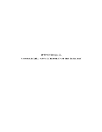 EP Power Europe, A.S. CONSOLIDATED ANNUAL