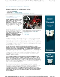 Gaia's Evil Twin: Is Life Its Own Worst Enemy? Page 1 of 5 Gaia's Evil Twin