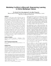 Empowering Learning in Online Multiplayer Games