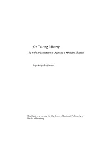 On Taking Liberty
