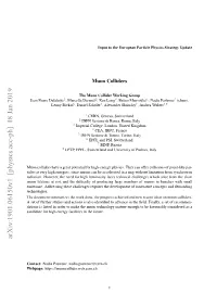 Arxiv:1901.06150V1 [Physics.Acc-Ph] 18 Jan 2019